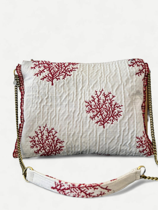 FANCIFUL POCHETTE SS25 - Cotone corallo