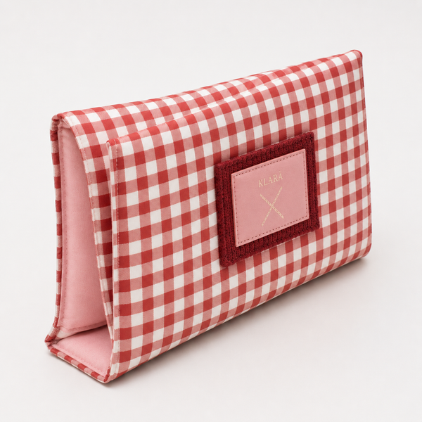 Porta Pannolini artigianale cotone red