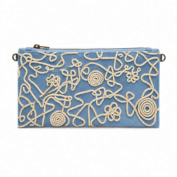 Fanci Petit lurex azzurra