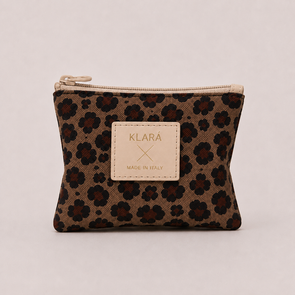 pochette porta creme/cambio artigianale neutral