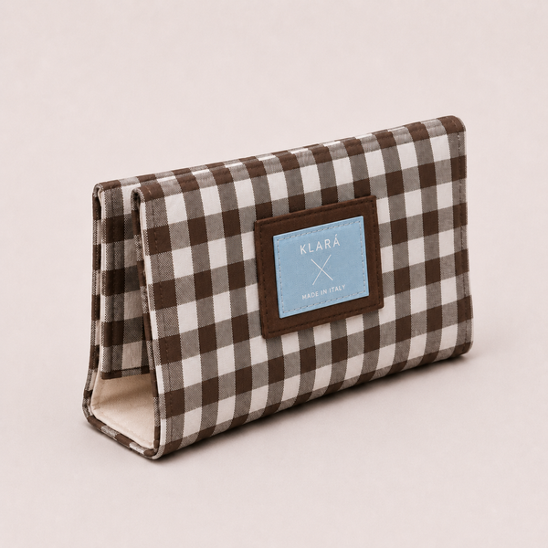 Porta Pannolini artigianale cotone brown
