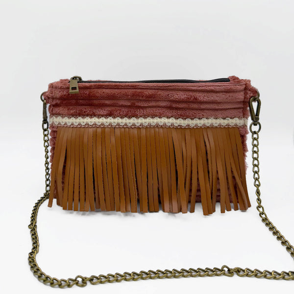 Fanci Petit Rosa Antico Frange