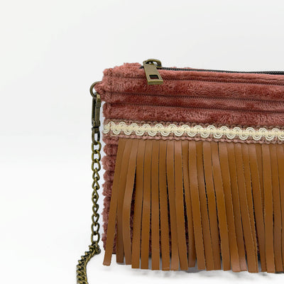 Fanci Petit Rosa Antico Frange