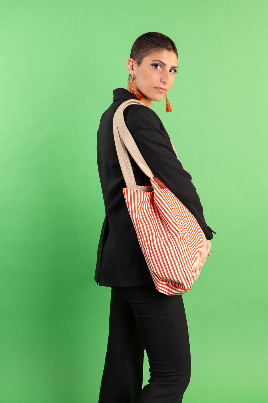 MAXI BAG - "orange"