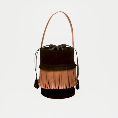 Secchiello Suede Nero