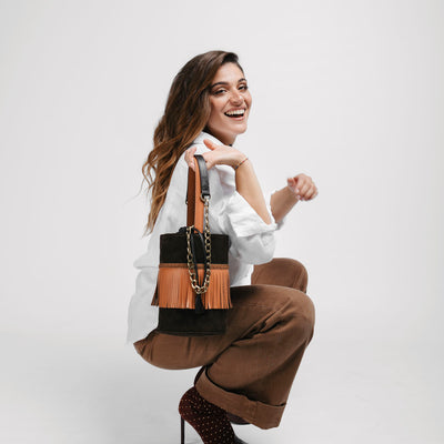 Secchiello Suede Marrone