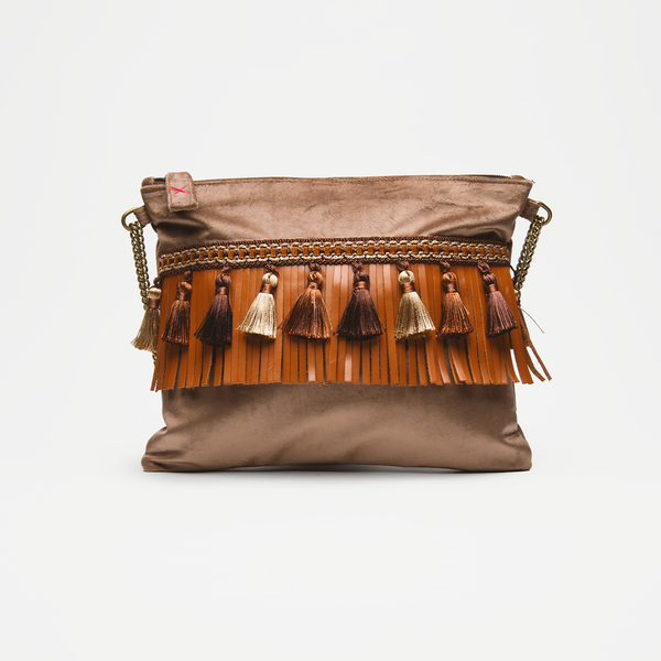 Fanciful Marrone Frange