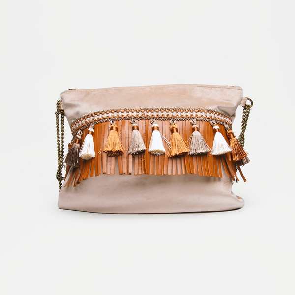 Fanciful Beige Frange