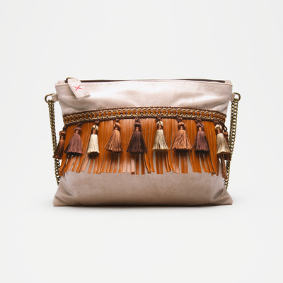 Fanciful Beige Frange