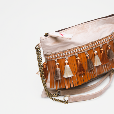 Fanciful Beige Frange