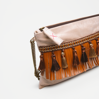 Fanciful Beige Frange