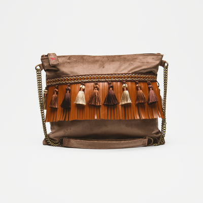 Fanciful Marrone Frange