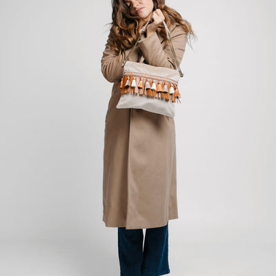 Fanciful Beige Frange