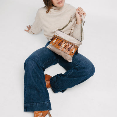 Fanciful Beige Frange